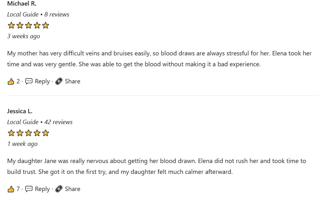 Patient testimonial 2